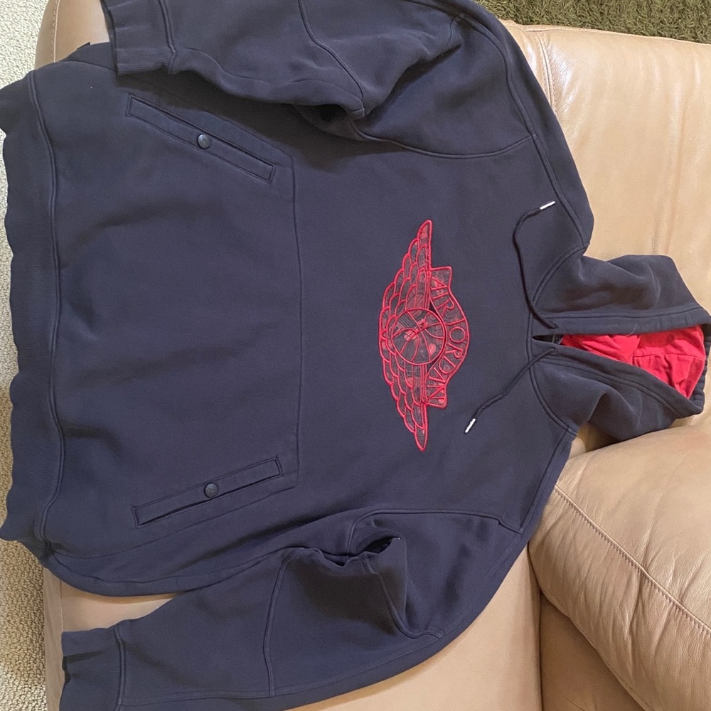 Large Air Jordan hoodie
